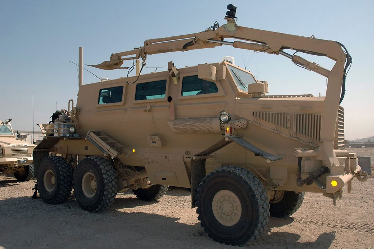 Husky Vehicle Mounted Mine Detection System  Military.com
