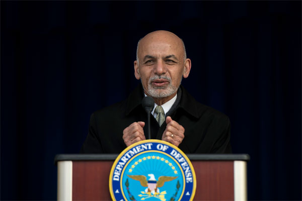 Isis being wiped out from afghanistan ashraf ghani