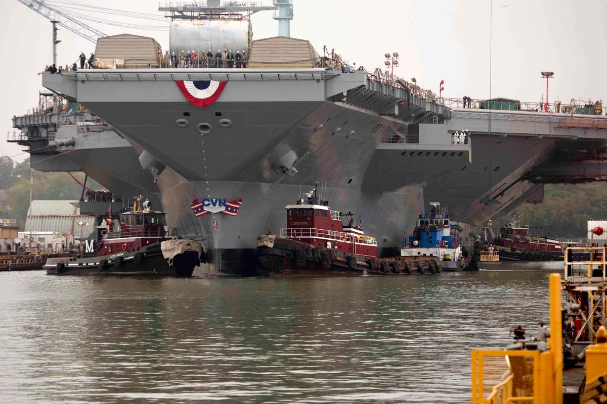 Gerald r ford class aircraft carrier video #4